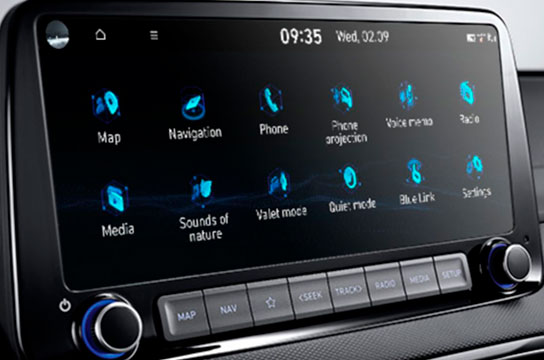 Nuevo Hyundai Kona pantalla digital
