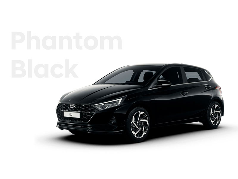 Nuevo Hyundai i20 color Phantom Black