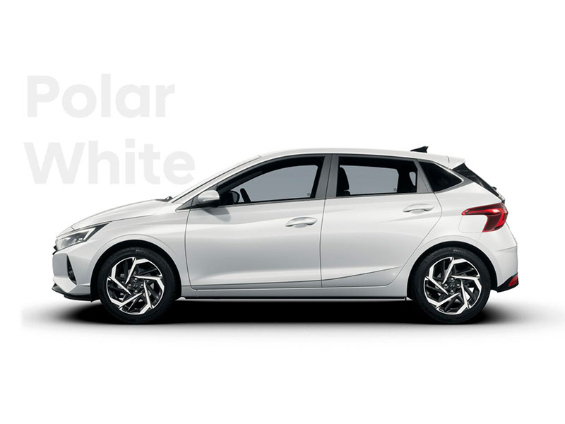 Nuevo Hyundai i20 color Polar White