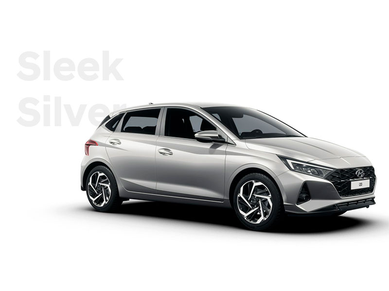 Nuevo Hyundai i20 color Sleek Silver